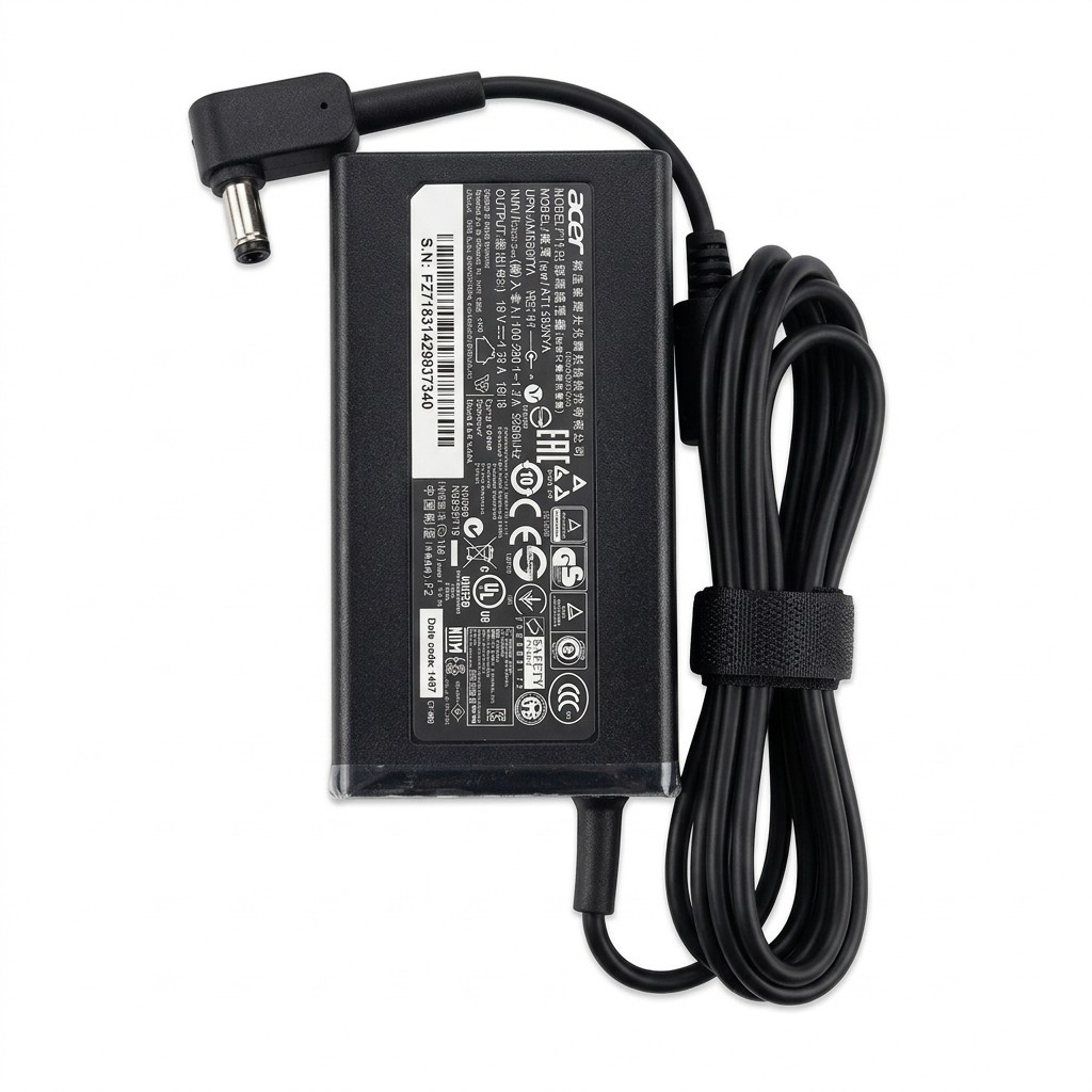 Acer 65W Laptop Charger 19V 3.42A 5.5×1.7mm Adapter for Aspire E1 E5 ES1 TravelMate Acer 65W Laptop Charger 19V 3.42A 5.5×1.7mm Adapter for Aspire E1 E5 ES1 TravelMate - Image 1