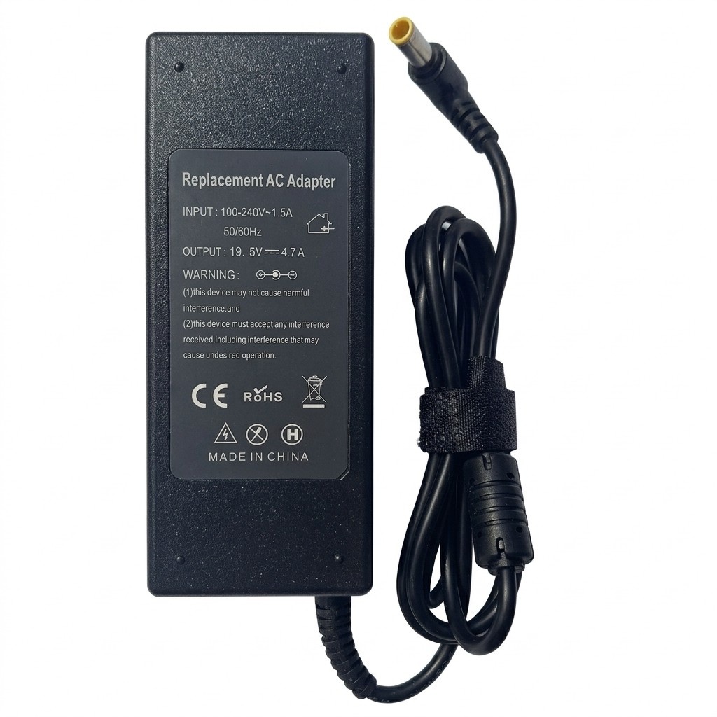 Sony Laptop Charger 19.5V 4.7A 90W Adapter (6.5mm x 4.4mm Pin) Sony Laptop Charger 19.5V 4.7A 90W-6.5mm x 4.4mm Pin - Image 1